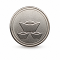 4th-Generation Security Token - realistic metal token