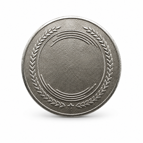 5th-Generation Security Token - realistic metal token