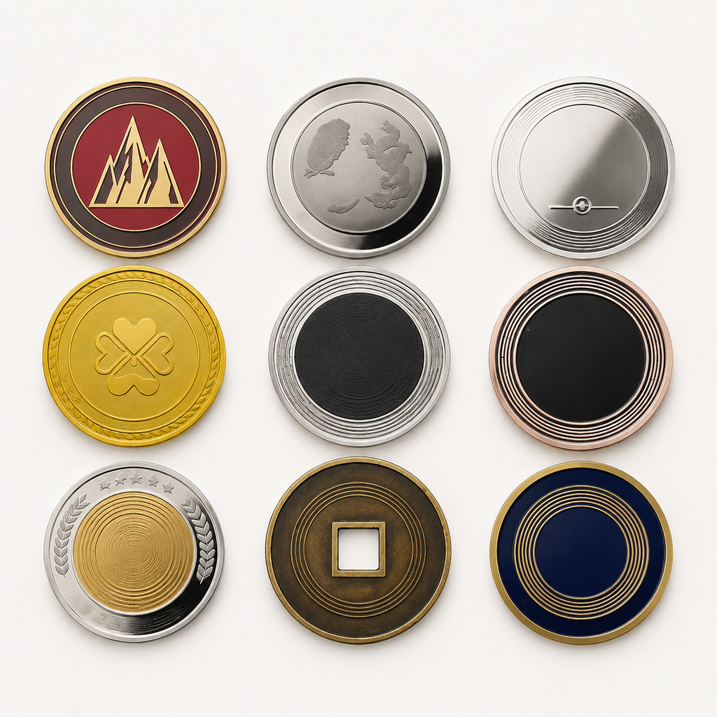 Commemorative Token - realistic metal token