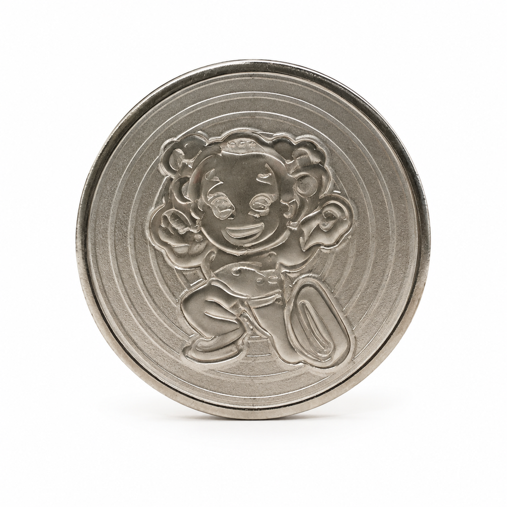 Specialty Material Token - realistic metal token