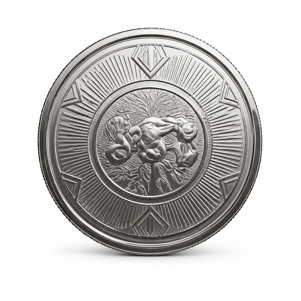 Stainless Steel Token - realistic metal token